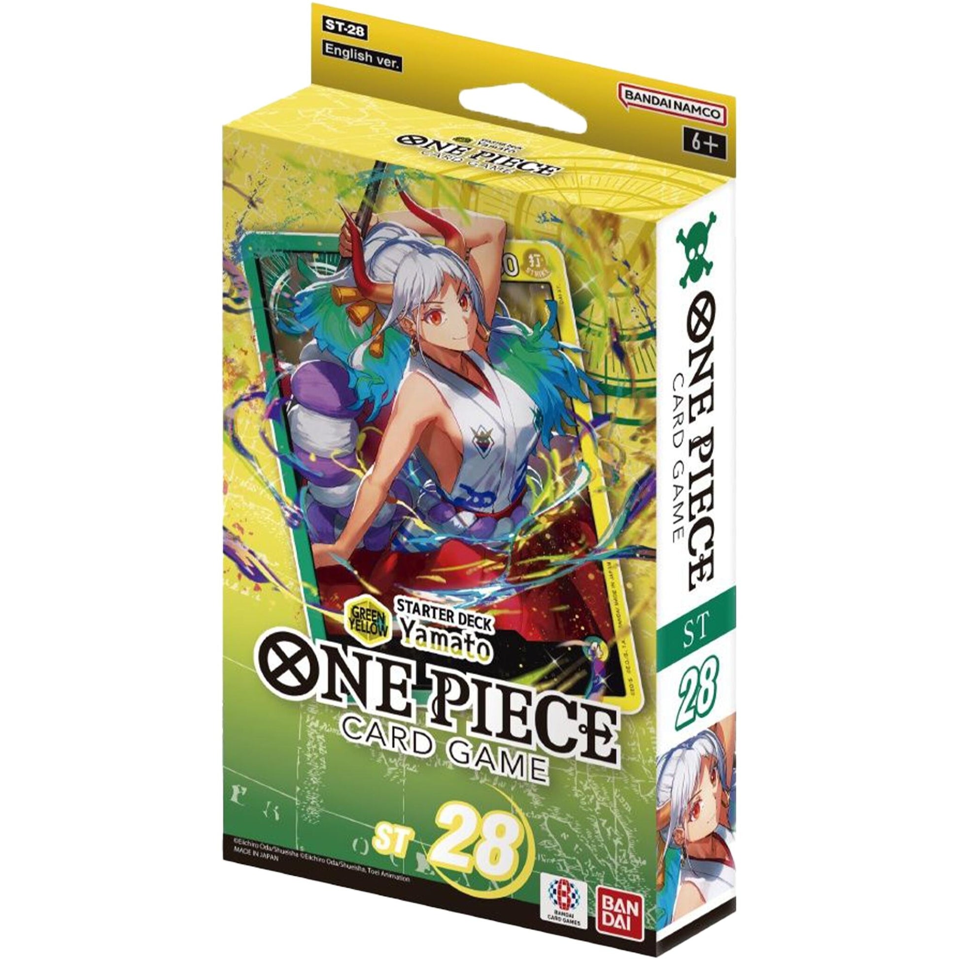 Image for Starter Deck 28: GREEN/YELLOW Yamato - One Piece Card Game
