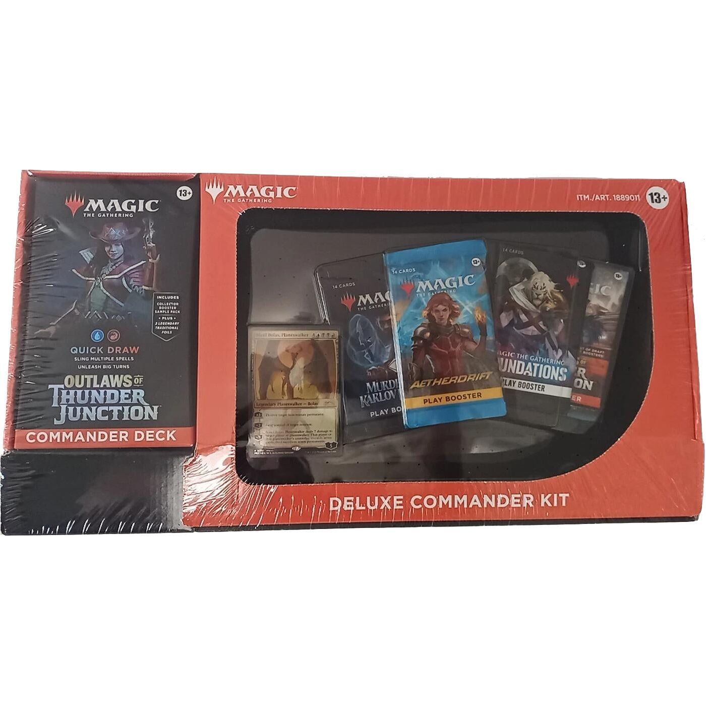 Image for Outlaws of Thunder Junction Deluxe Commander Kit - Quick Draw - Magic: The Gathering