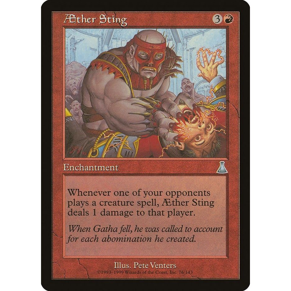 Image for Aether Sting (76) (UDS) - Magic: The Gathering