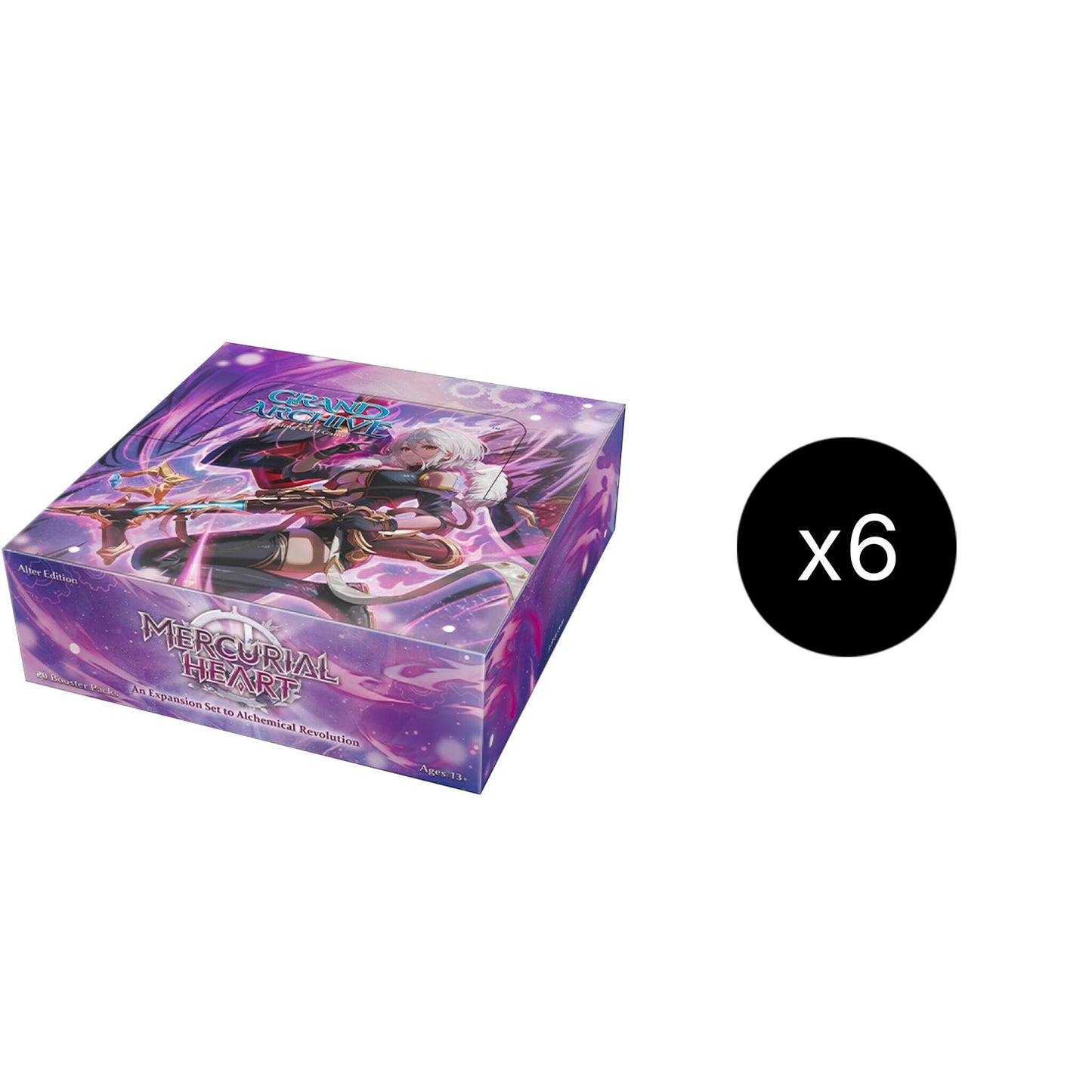 Image for Mercurial Heart Alter Edition Booster Box Case - Grand Archive TCG