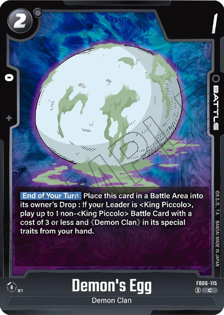 Image for Demon's Egg (FB06-115) (FB06) - Dragon Ball Super: Fusion World