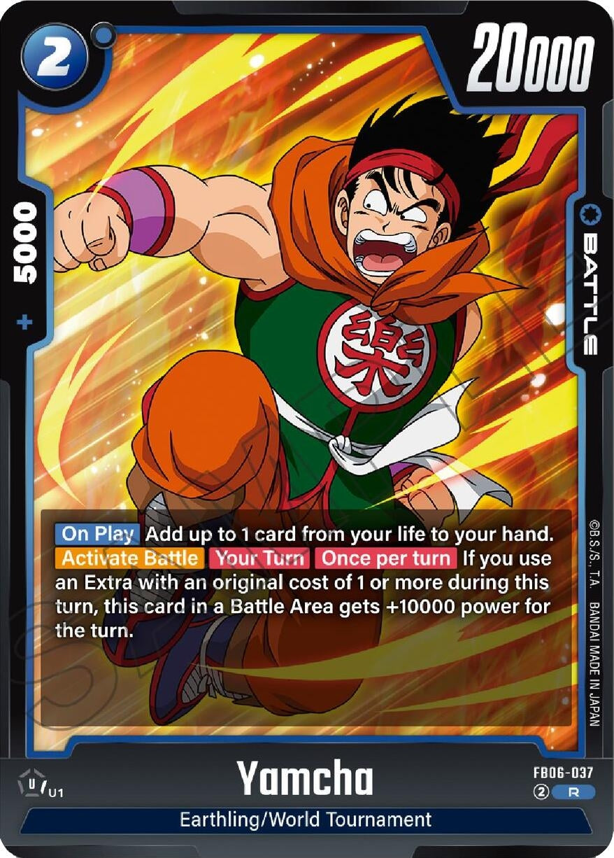 Image for Yamcha (FB06-037) (FB06) - Dragon Ball Super: Fusion World