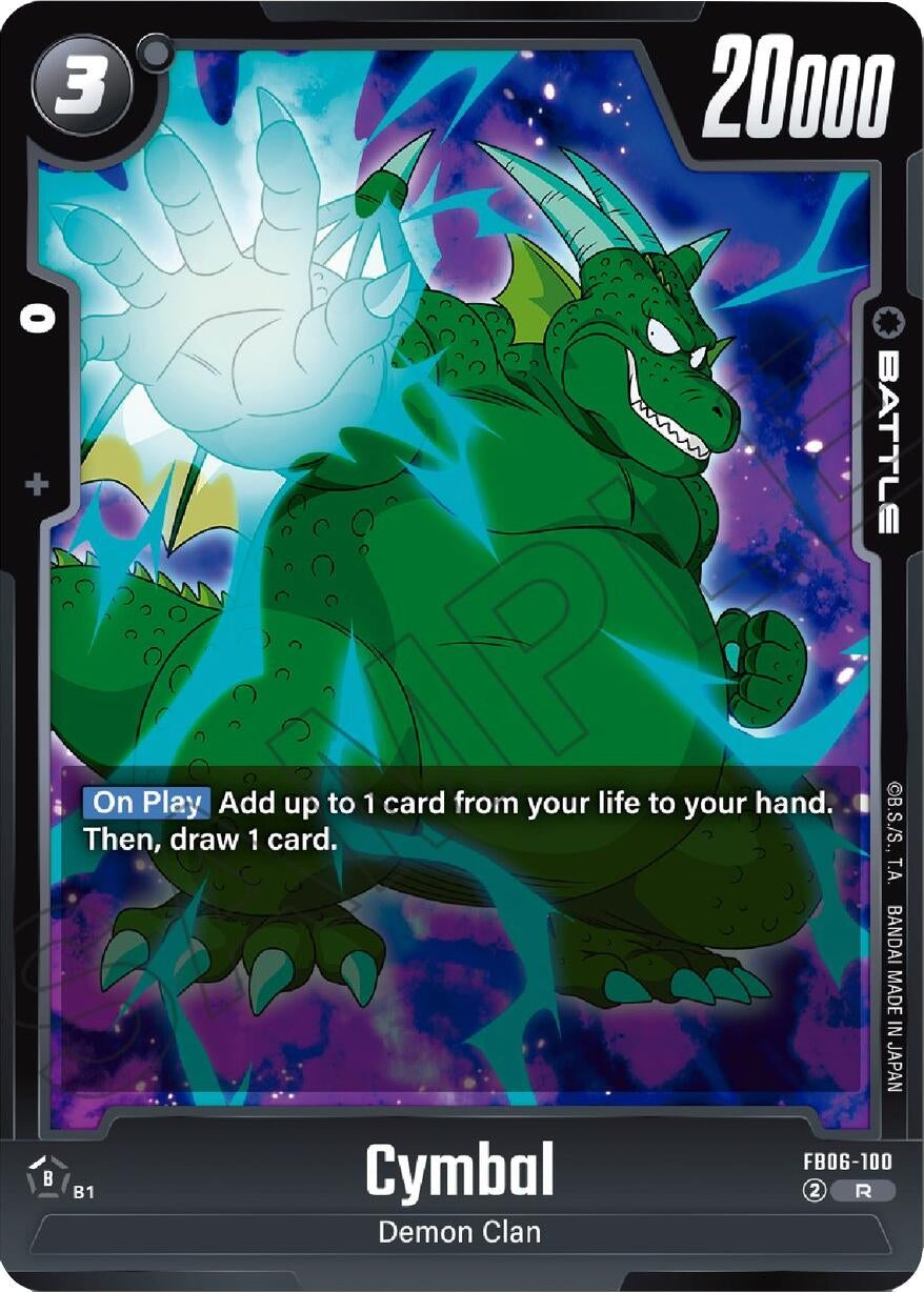 Image for Cymbal - FB06-100 (FB06-100) (FB06) - Dragon Ball Super: Fusion World