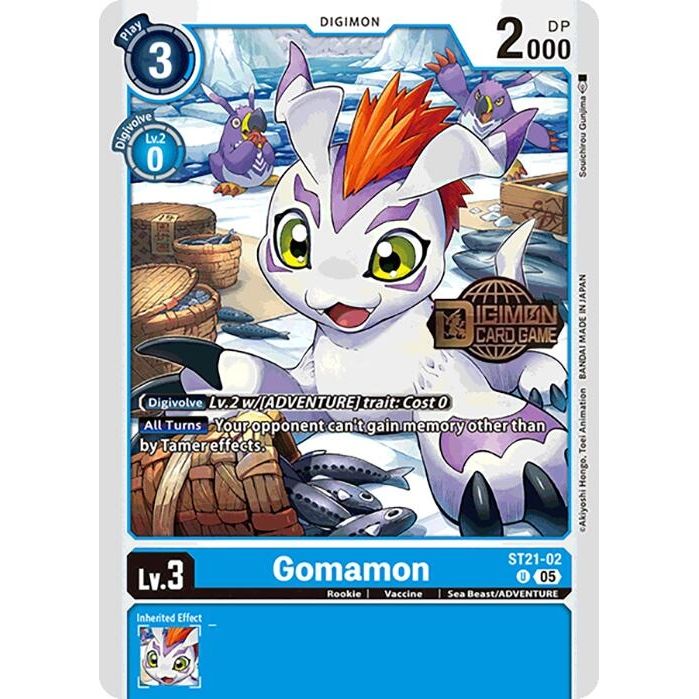 Image for Gomamon (ST21-02 U) (ST-21_PR) - Digimon Card Game