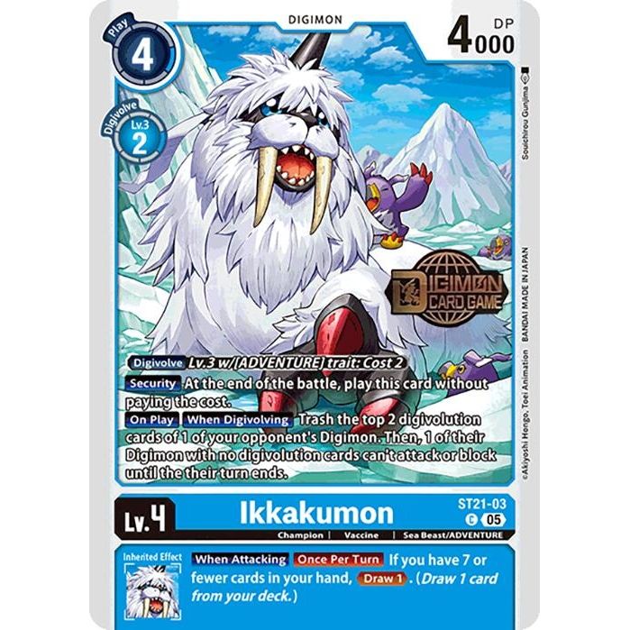 Image for Ikkakumon (ST21-03 C) (ST-21_PR) - Digimon Card Game