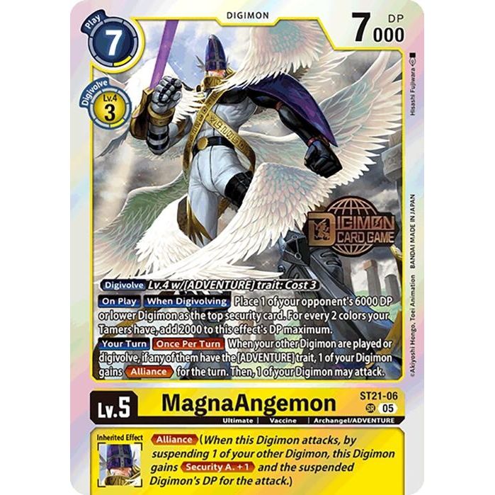 Image for MagnaAngemon (ST21-06 SR) (ST-21_PR) - Digimon Card Game
