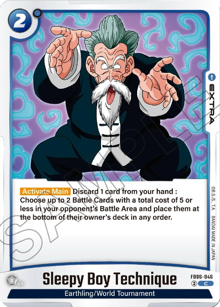Image for Sleepy Boy Technique (FB06-046) (FB06) - Dragon Ball Super: Fusion World