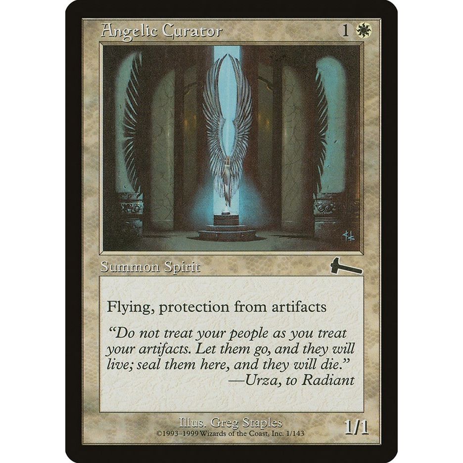 Image for Angelic Curator (1) (ULG) - Magic: The Gathering
