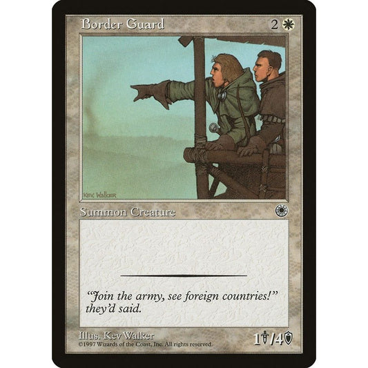 Image for Border Guard (POR) - Magic: The Gathering