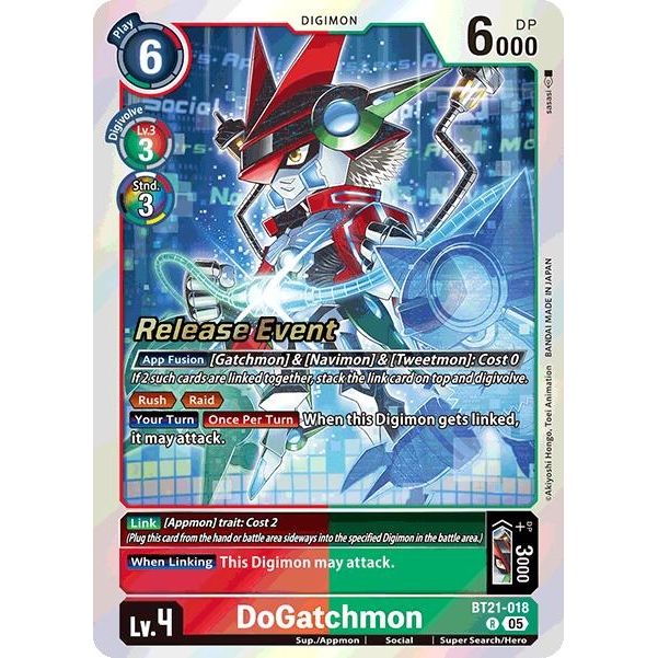 Image for DoGatchmon (BT21-018 R) (BT21_PR) - Digimon Card Game