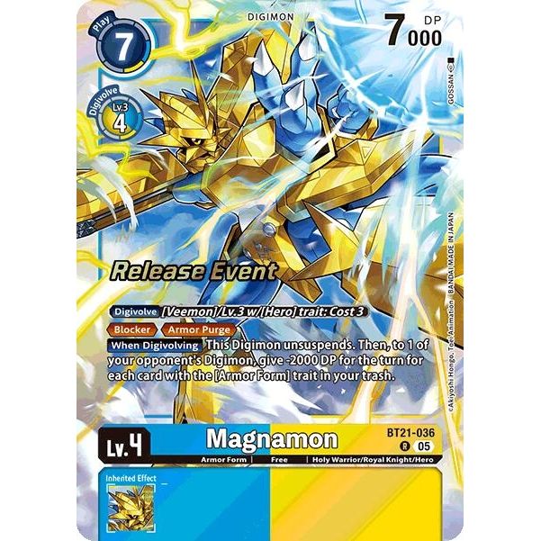 Image for Magnamon (BT21-036 R) (BT21_PR) - Digimon Card Game