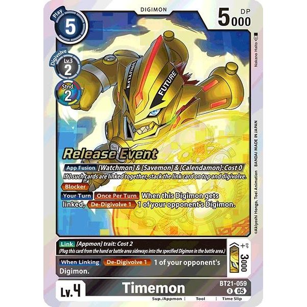 Image for Timemon (BT21-059 R) (BT21_PR) - Digimon Card Game