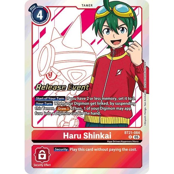 Image for Haru Shinkai (BT21-084 R) (BT21_PR) - Digimon Card Game