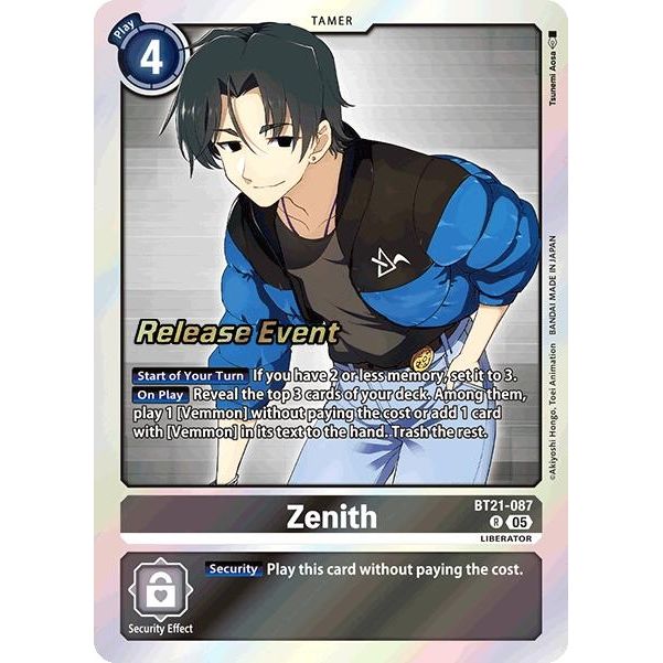 Image for Zenith (BT21-087 R) (BT21_PR) - Digimon Card Game