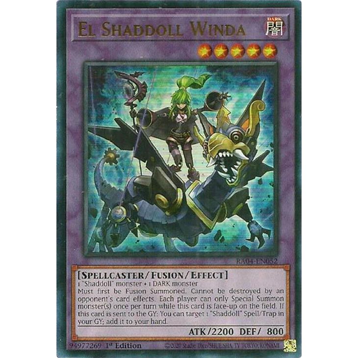 Image for El Shaddoll Winda (UR) (RA04-EN052) - YuGiOh