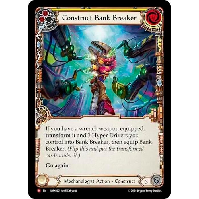 Image for Construct Bank Breaker (AMX022) - Flesh and Blood TCG