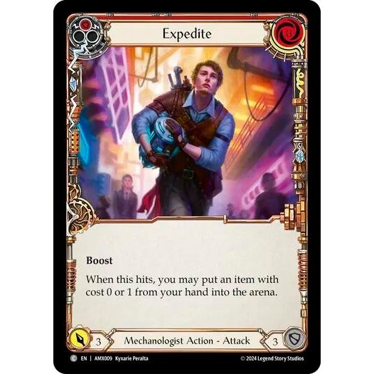 Image for Expedite (Red) (AMX009) - Flesh and Blood TCG
