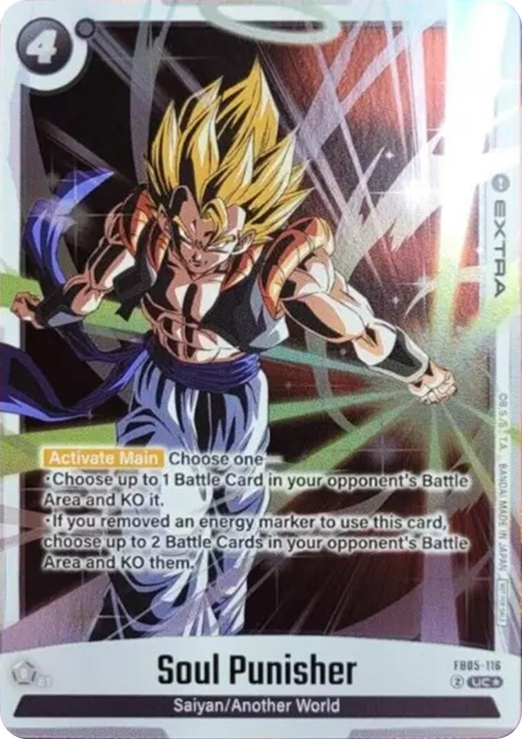 Image for Soul Punisher (Tournament Pack 06) (FB05-116) (DBSFW_TPR) - Dragon Ball Super: Fusion World