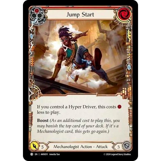 Image for Jump Start (Red) (AMX011) - Flesh and Blood TCG
