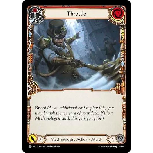 Image for Throttle (Red) (AMX014) - Flesh and Blood TCG