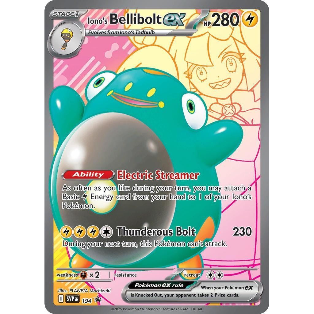 Image for Iono's Bellibolt ex - 194 (194) (SVP) - Pokemon