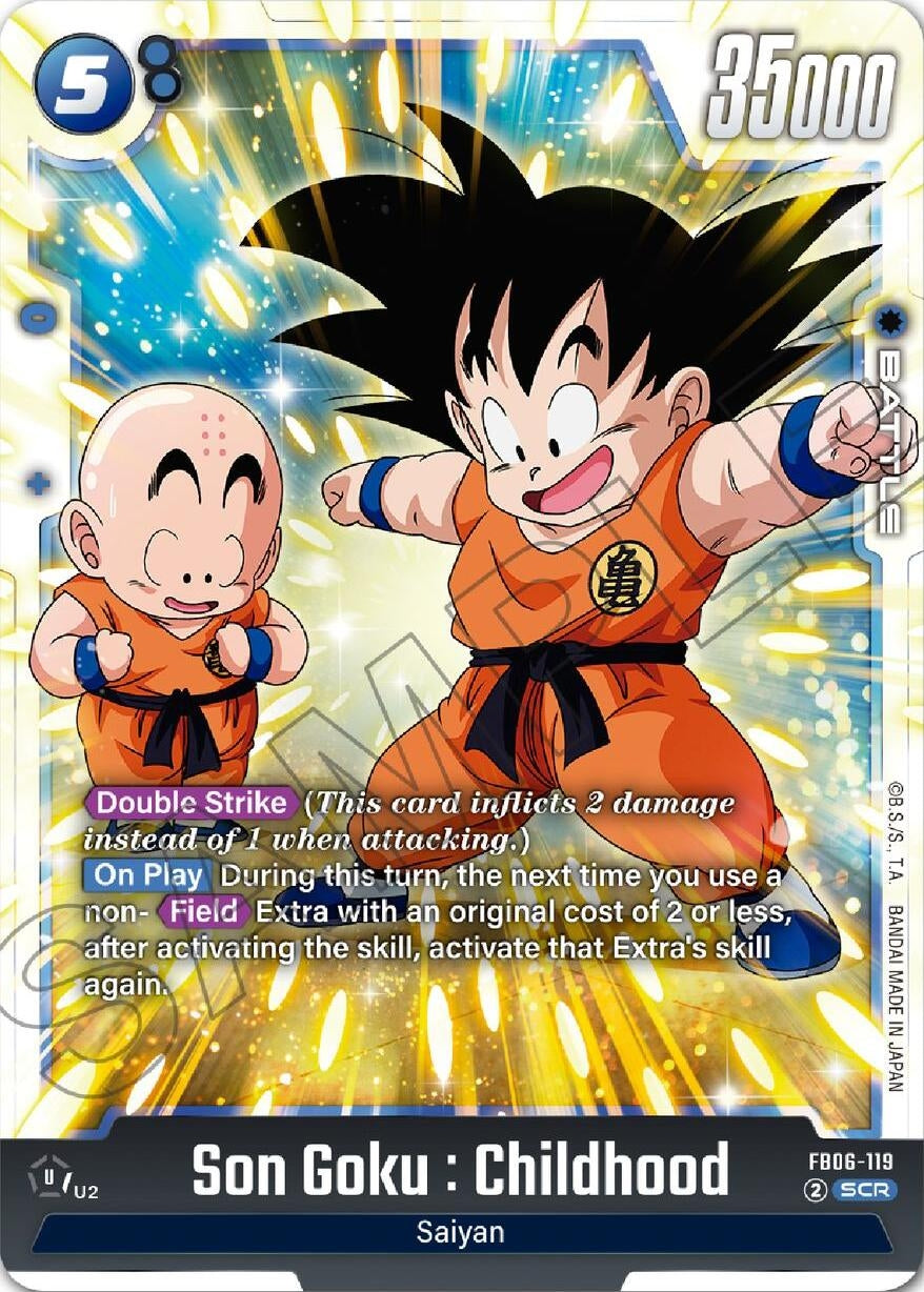 Image for Son Goku : Childhood - FB06-119 (FB06-119) (FB06) - Dragon Ball Super: Fusion World