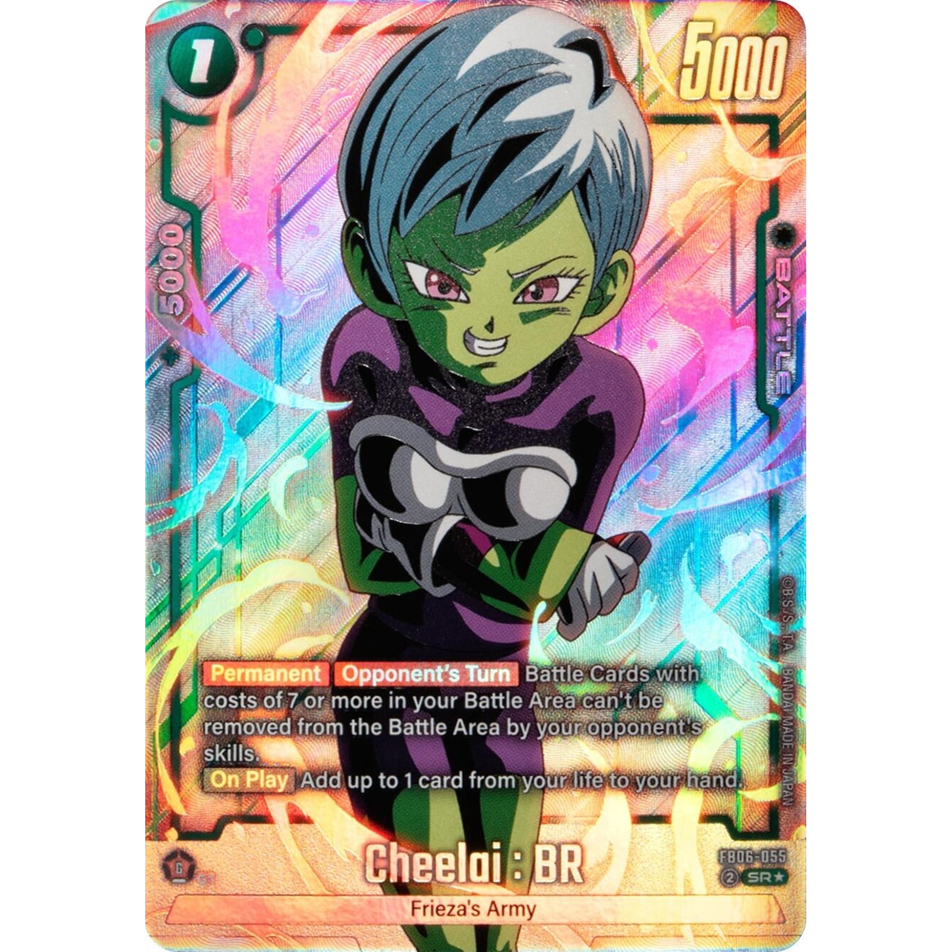 Image for Cheelai : BR - FB06-055 (Alternate Art) (FB06-055) (FB06) - Dragon Ball Super: Fusion World