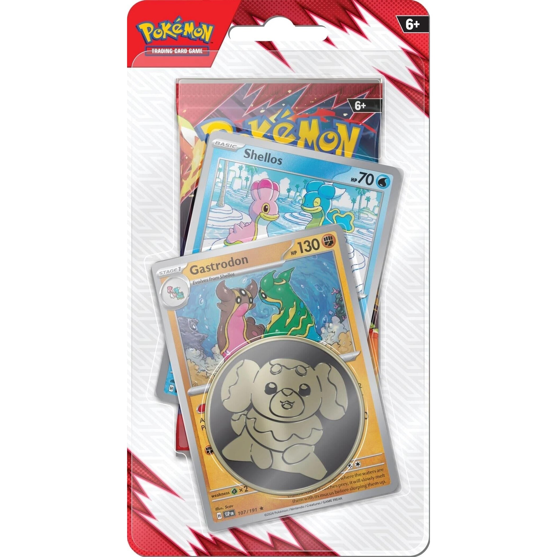 Image for Destined Rivals Premium Checklane Blister [Gastrodon] - Pokemon