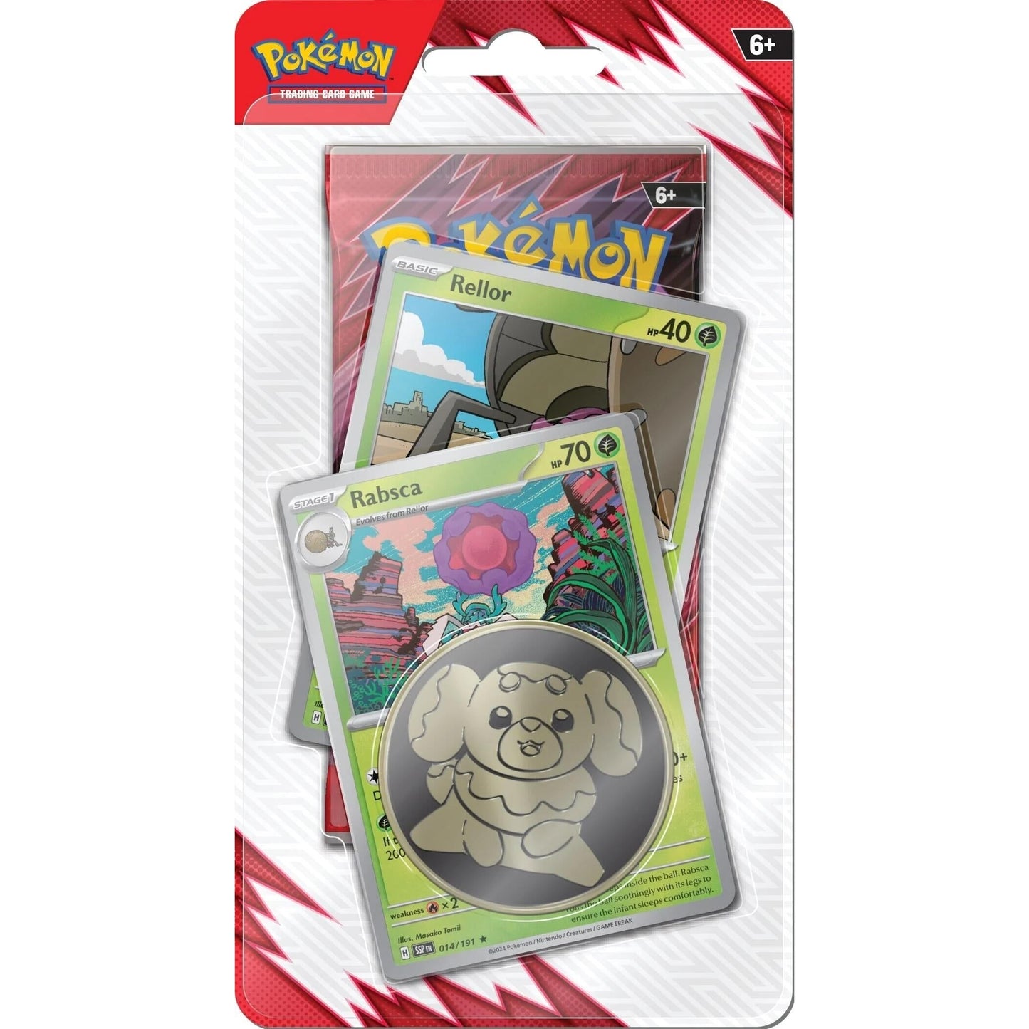 Image for Destined Rivals Premium Checklane Blister [Rabsca] - Pokemon