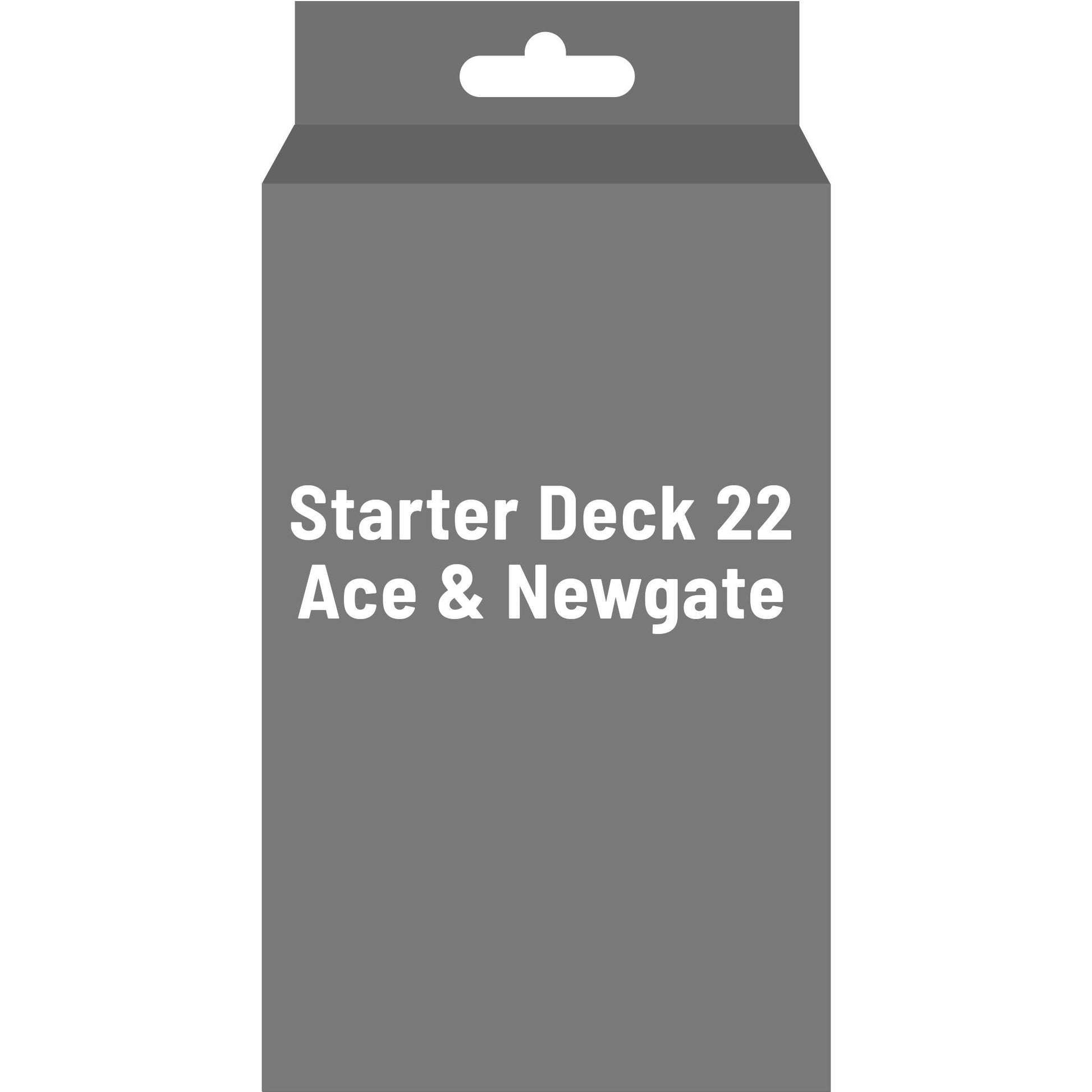 Image for Starter Deck 22: Ace & Newgate - One Piece Card Game