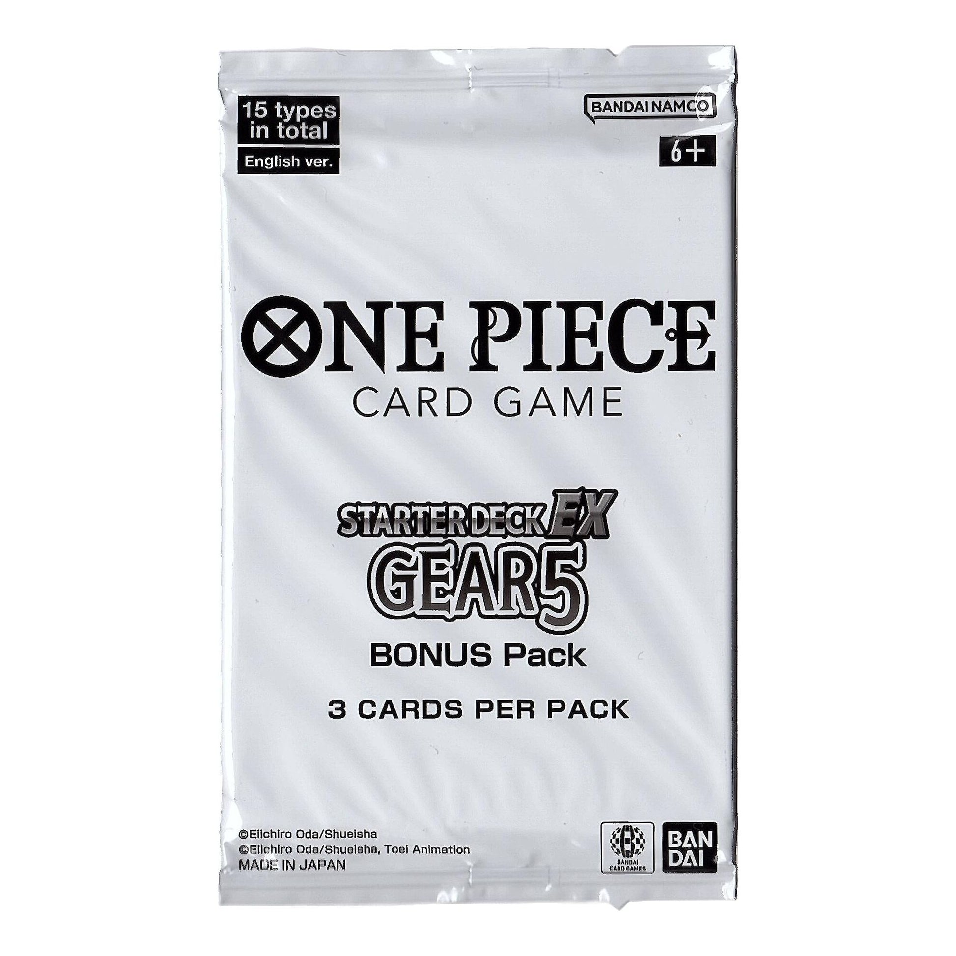 Image for Starter Deck EX: Gear 5 Bonus Pack - One Piece Card Game