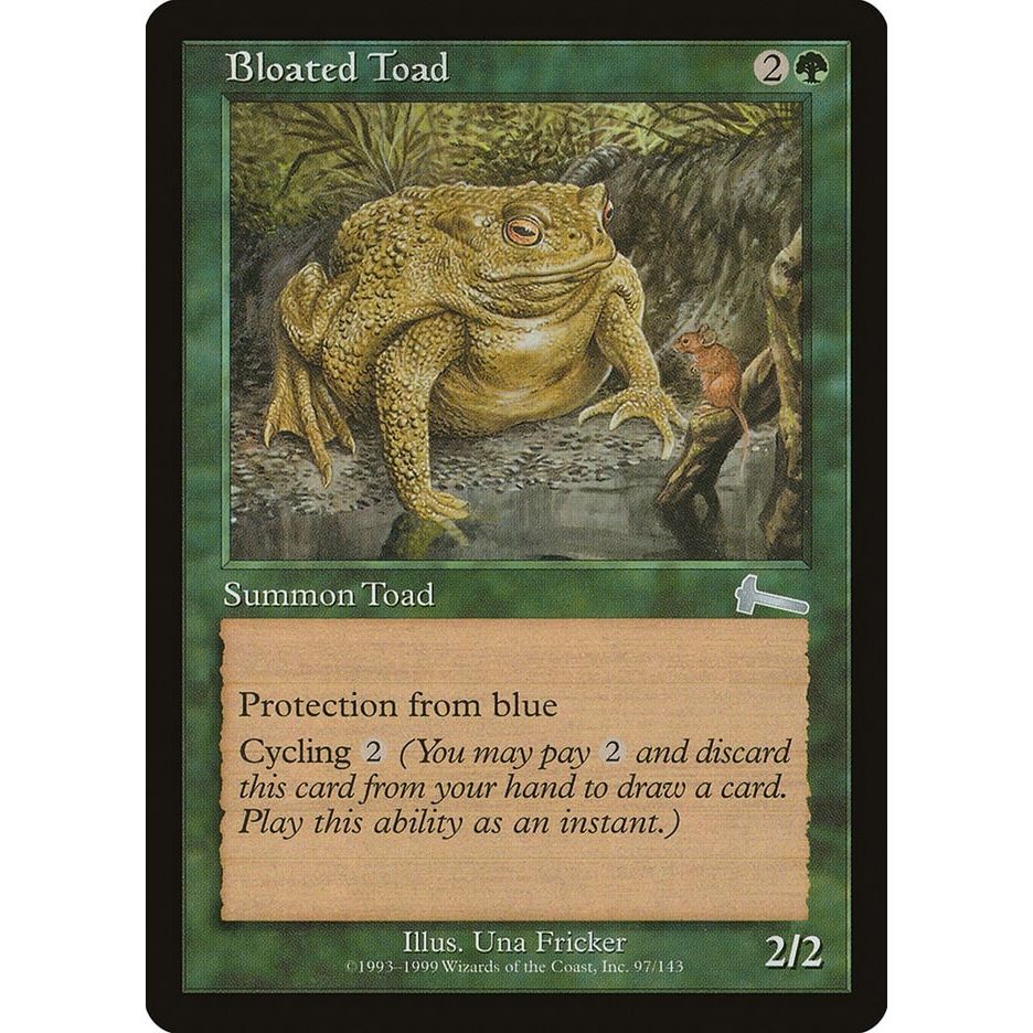 Image for Bloated Toad (97) (ULG) - Magic: The Gathering