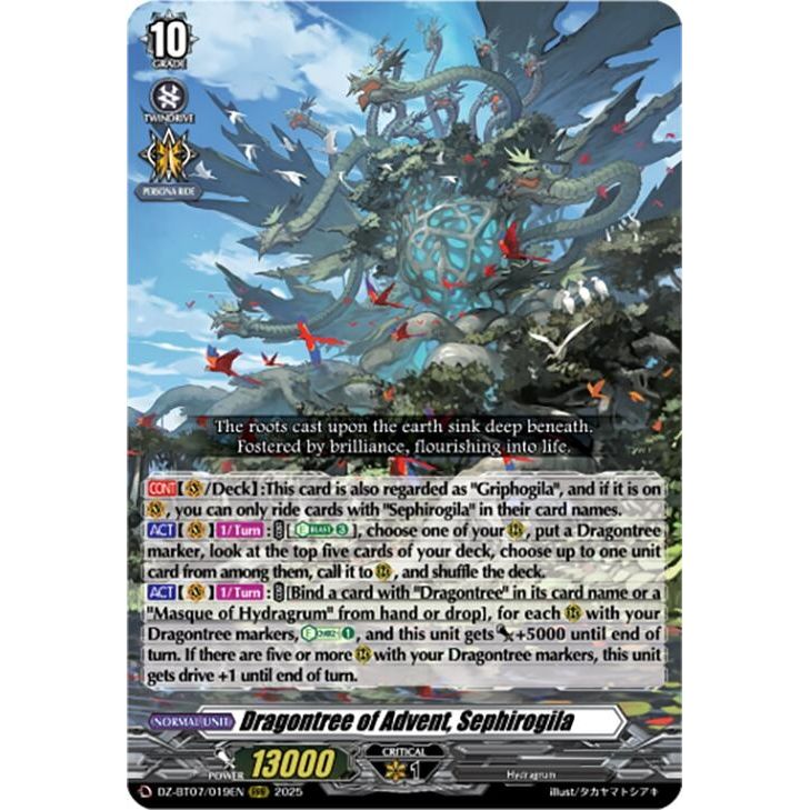 Image for Dragontree of Advent, Sephirogila (DZ-BT07/019EN) (DZ-BT07) - Cardfight Vanguard