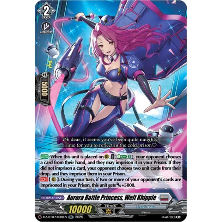 Image for Aurora Battle Princess, Welt Khipple (DZ-BT07/039EN) (DZ-BT07) - Cardfight Vanguard