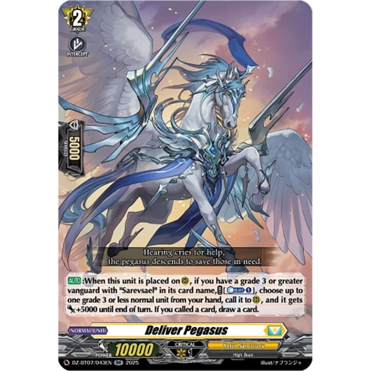 Image for Deliver Pegasus (DZ-BT07/043EN) (DZ-BT07) - Cardfight Vanguard
