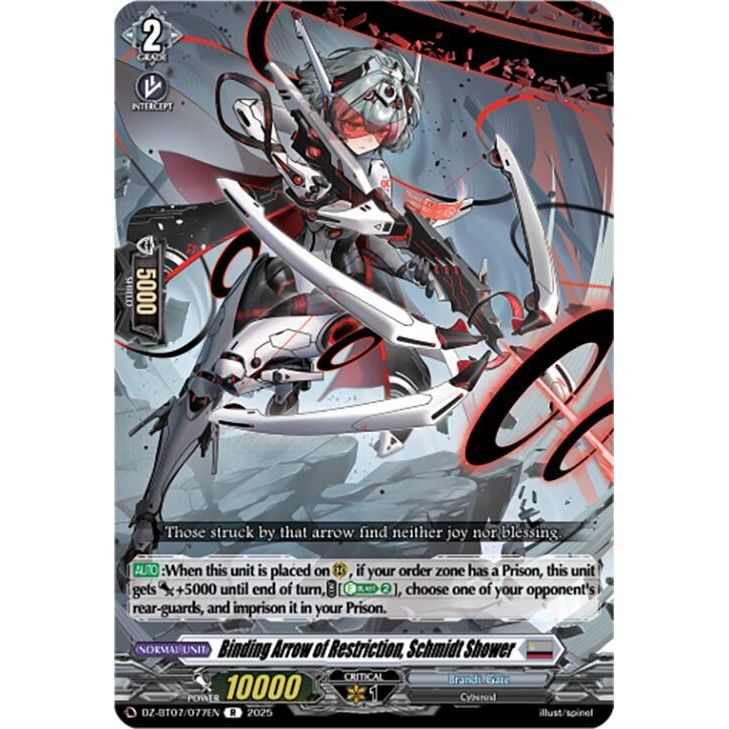 Image for Binding Arrow of Restriction, Schmidt Shower (DZ-BT07/077EN) (DZ-BT07) - Cardfight Vanguard