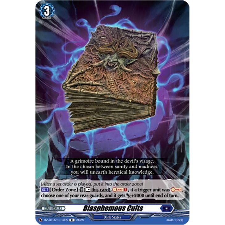 Image for Blasphemous Cults (DZ-BT07/114EN) (DZ-BT07) - Cardfight Vanguard