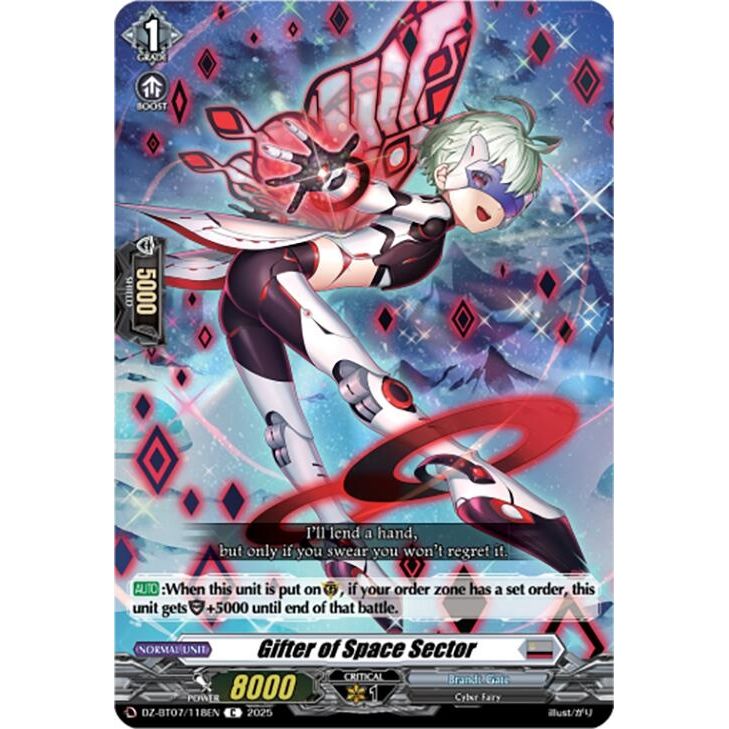 Image for Gifter of Space Sector (DZ-BT07/118EN) (DZ-BT07) - Cardfight Vanguard