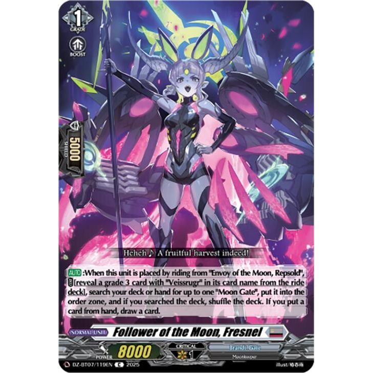 Image for Follower of the Moon, Fresnel (DZ-BT07/119EN) (DZ-BT07) - Cardfight Vanguard
