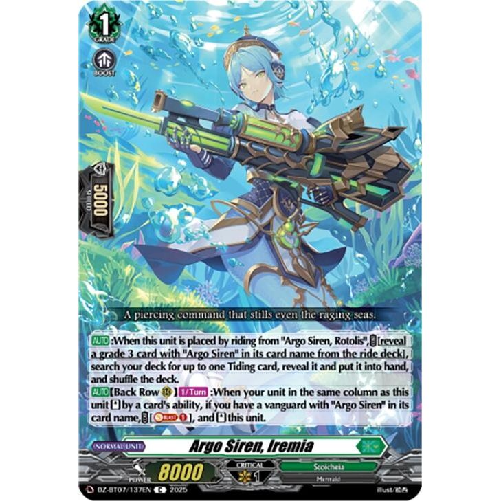 Image for Argo Siren, Iremia (DZ-BT07/137EN) (DZ-BT07) - Cardfight Vanguard