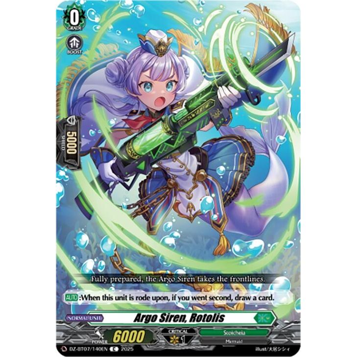Image for Argo Siren, Rotolis (DZ-BT07/140EN) (DZ-BT07) - Cardfight Vanguard