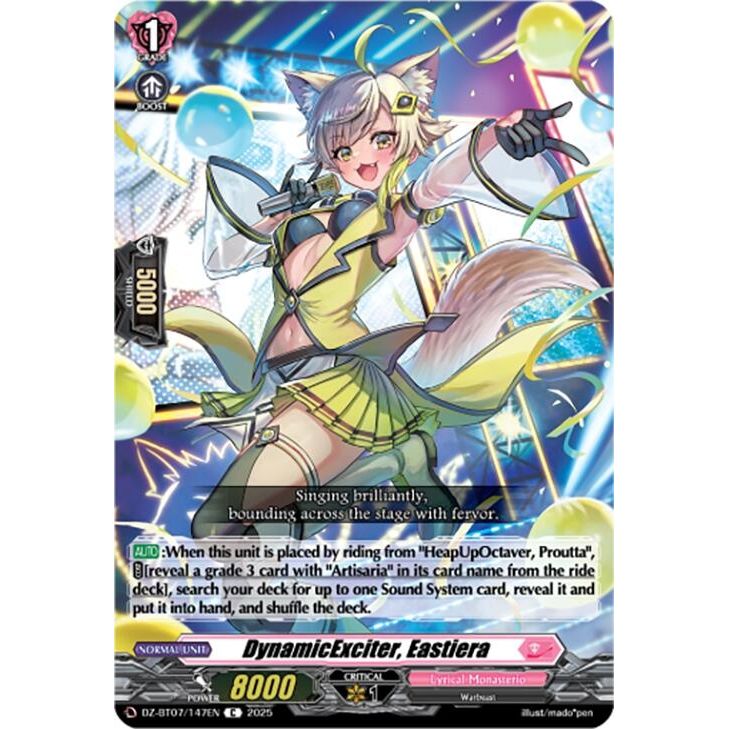 Image for DynamicExciter, Eastiera (DZ-BT07/147EN) (DZ-BT07) - Cardfight Vanguard