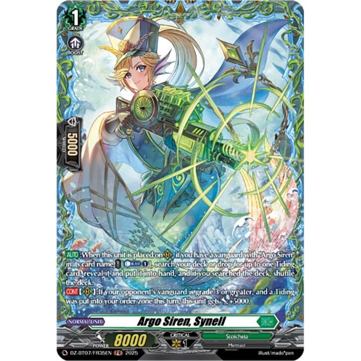 Image for Argo Siren, Synell (FR) (DZ-BT07/FR35EN) (DZ-BT07) - Cardfight Vanguard