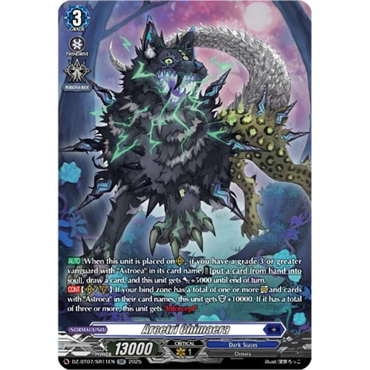 Image for Arcetri Chimaera (SR) (DZ-BT07/SR11EN) (DZ-BT07) - Cardfight Vanguard