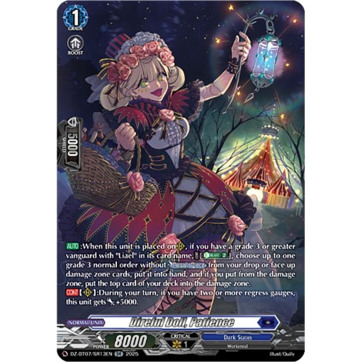 Image for Direful Doll, Patience (SR) (DZ-BT07/SR13EN) (DZ-BT07) - Cardfight Vanguard