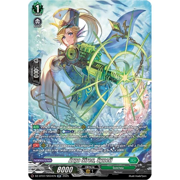 Image for Argo Siren, Synell (SR) (DZ-BT07/SR34EN) (DZ-BT07) - Cardfight Vanguard