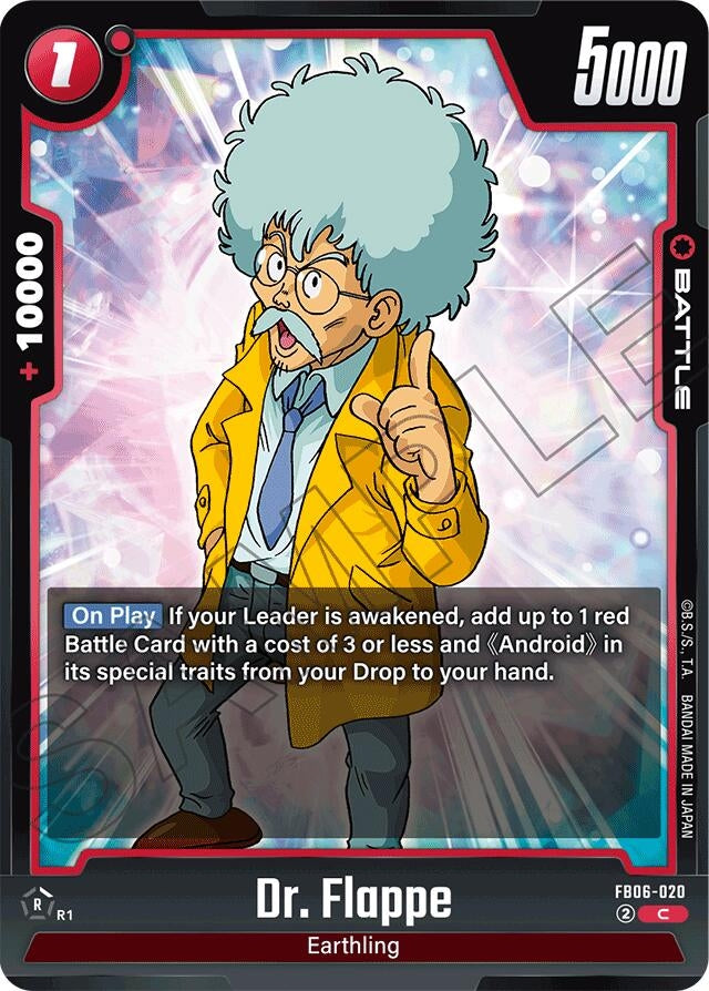 Image for Dr. Flappe (FB06-020) (FB06) - Dragon Ball Super: Fusion World