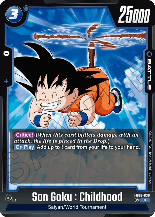 Image for Son Goku : Childhood (FB06-030) (FB06) - Dragon Ball Super: Fusion World