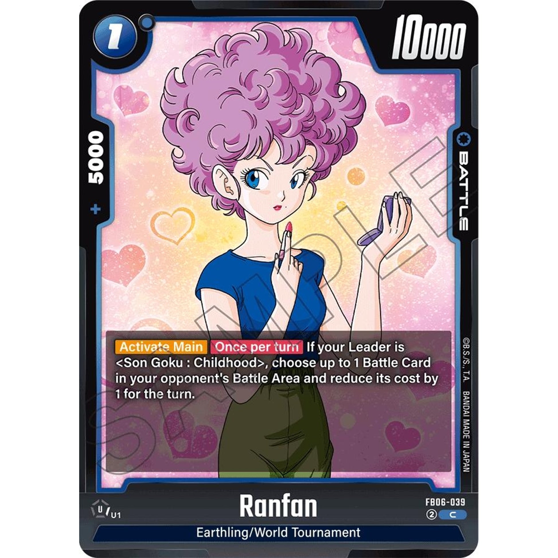 Image for Ranfan (FB06-039) (FB06) - Dragon Ball Super: Fusion World