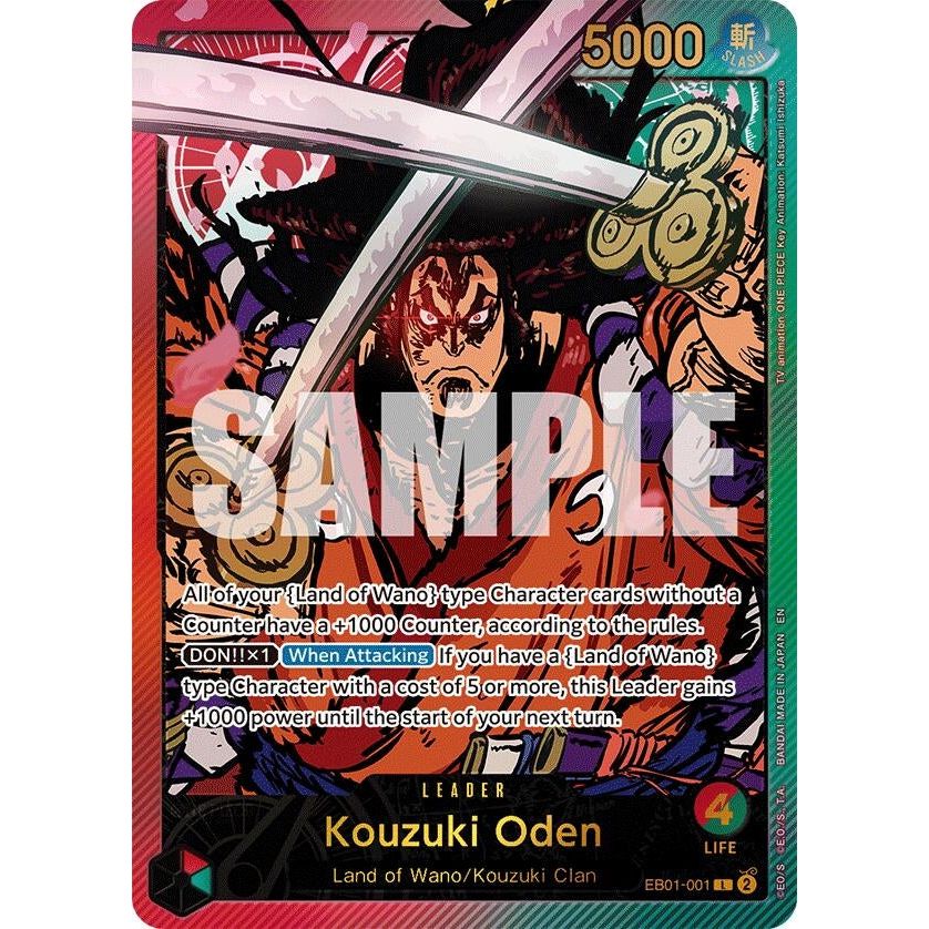 Image for Kouzuki Oden (SP) (EB01-001) (EB-02) - One Piece Card Game
